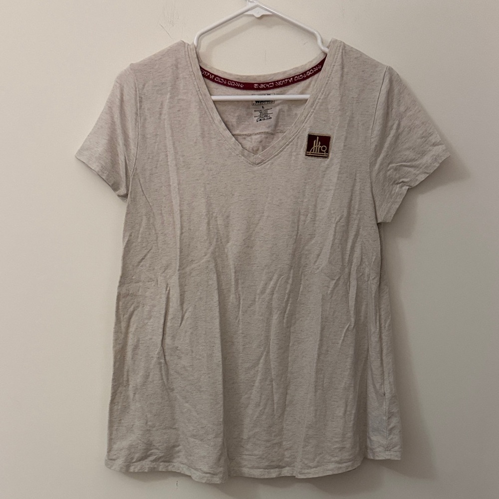 Star Wars Gray V-Neck Women's Top